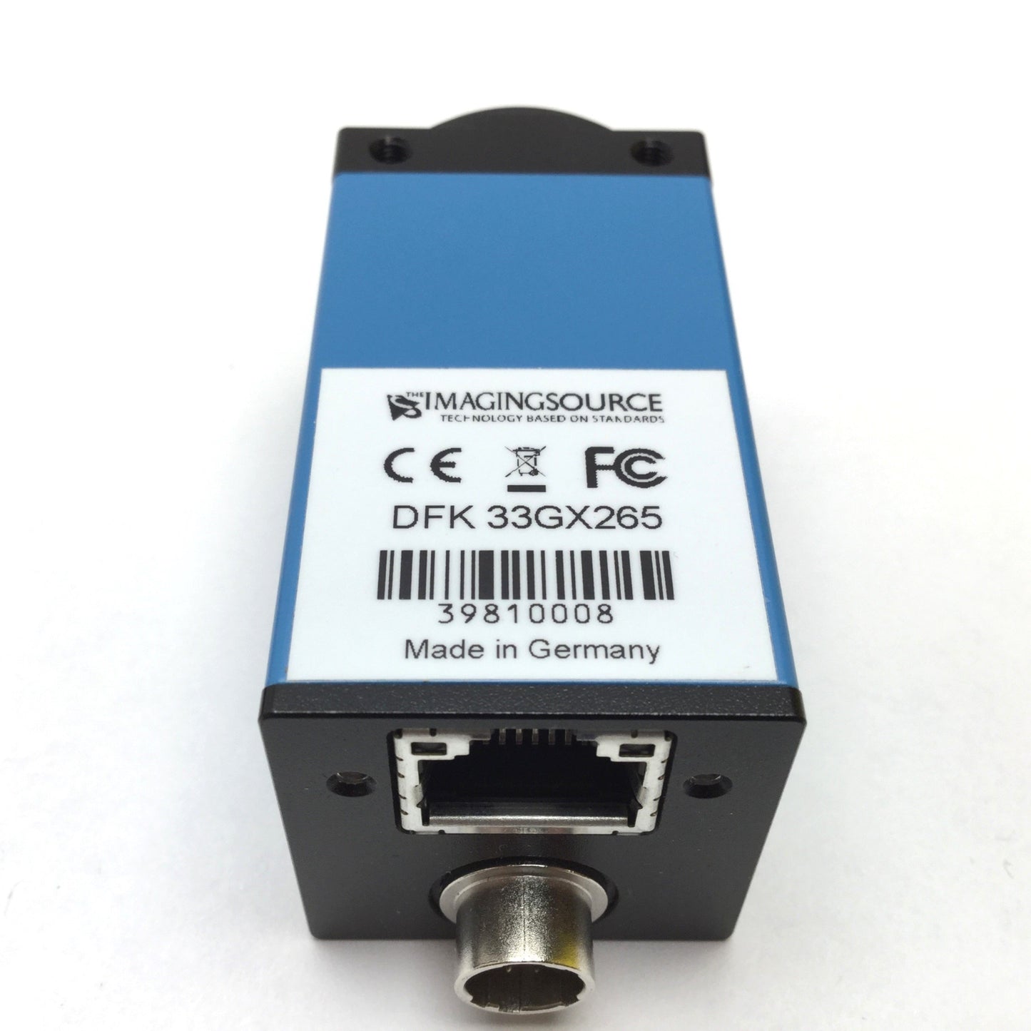 Used Imaging Source DFK 33GX265 GigE Color Camera, 1/1.8" Sensor, 11-13VDC, C-Mount