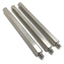 Used Lot of 3 Stainless Steel Hexagonal Standoff Spacer, Length 140mm, Thread: M6x1.0