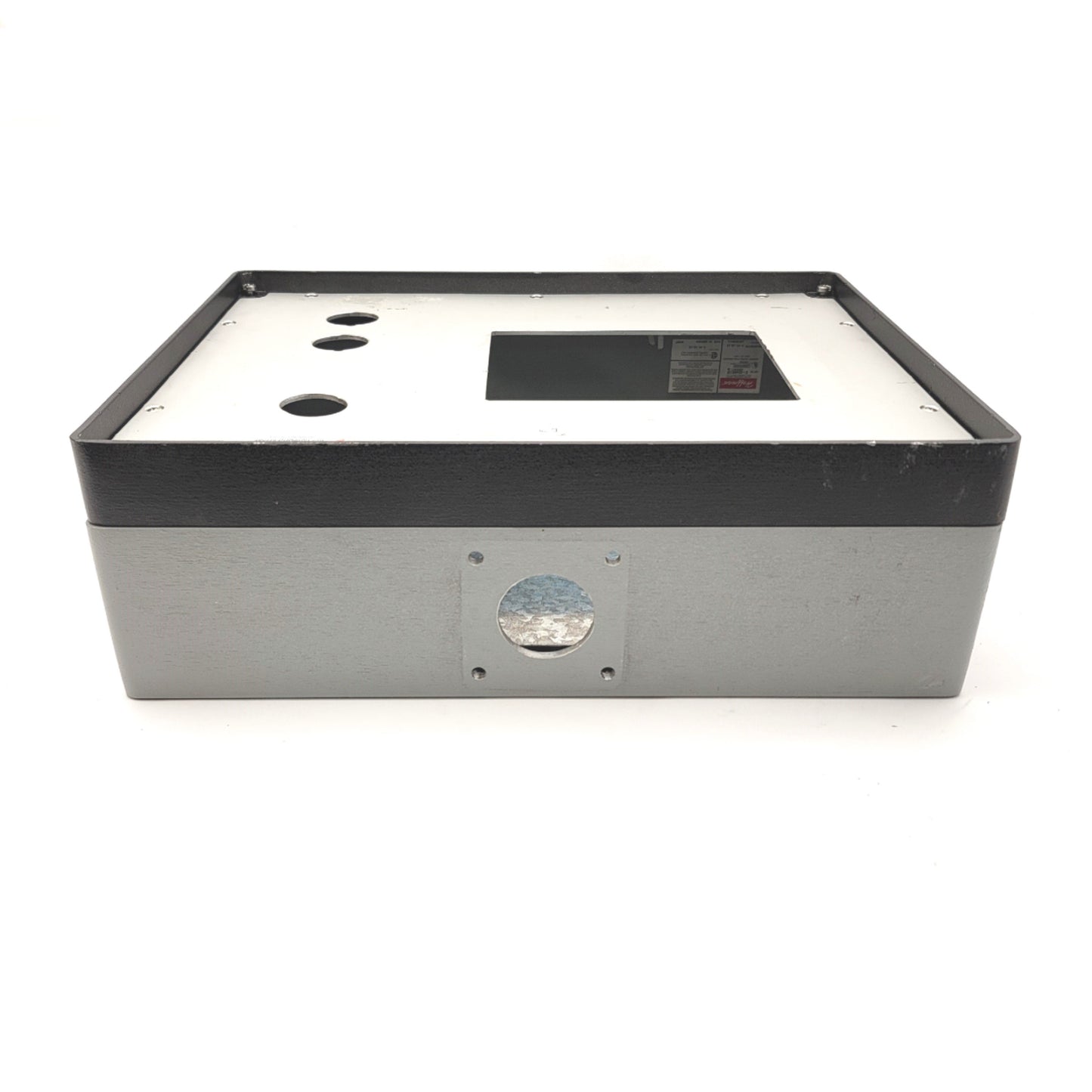 Used Hoffman Aluminum Pendant/HMI Enclosure Outside 16"x6"x10" Cut-Out 6-1/8"x4-3/4"