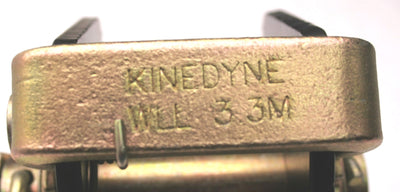 Used Kinedyne Wll-3.3M Tensioner Trailer Strap Winch, Width: 2", 11 Teeth