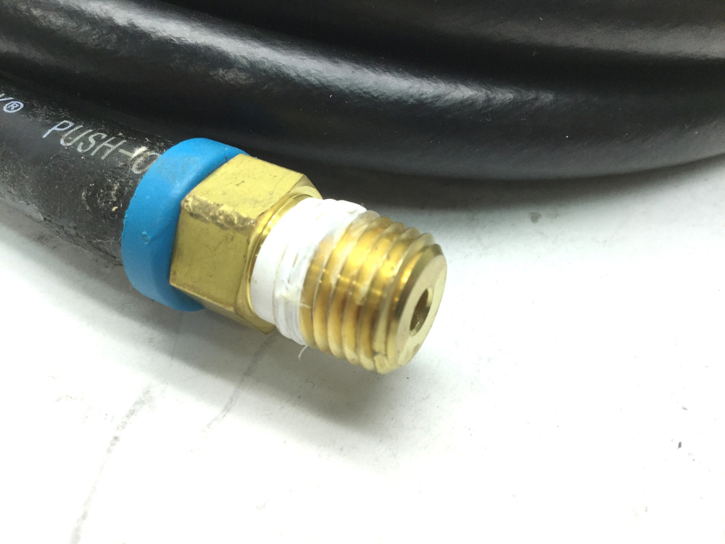 Used Swagelok Flame Resistant Push-On Hose 1/4" 6.4mm WP 350 PSIG (24 Bar), 12' Long