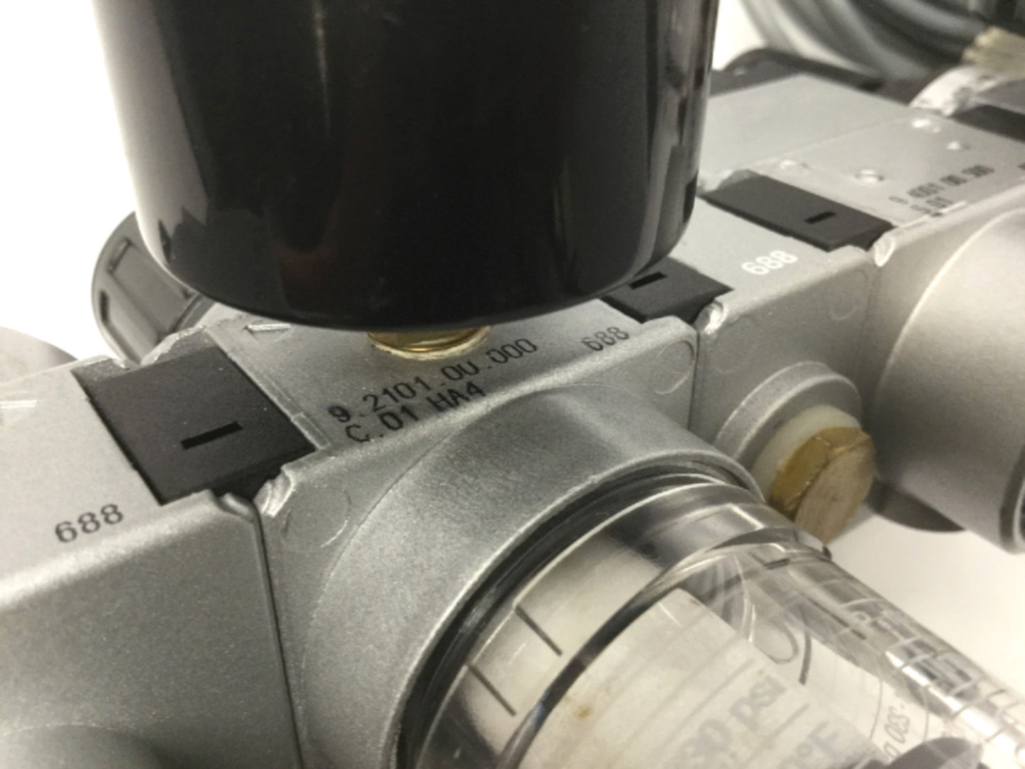 Used Knocks Multi-Fix Pneumatic Filter/Regulator, Lubricator, Control Valves, 24VDC