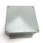 Used Hoffman A808SC Electrical Enclosure, Dimensions: 8" x 8" x 4", Steel, *Holes*