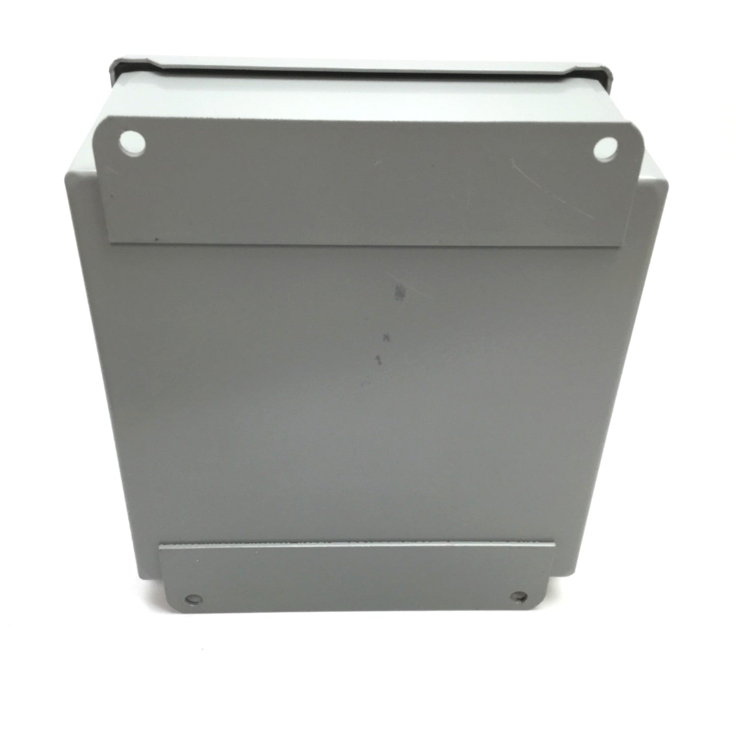 Used Hoffman A808SC Electrical Enclosure, Dimensions: 8" x 8" x 4", Steel, *Holes*