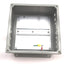 Used Hoffman A808SC Electrical Enclosure, Dimensions: 8" x 8" x 4", Steel, *Holes*