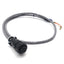 New Extension Cable 13-9 9-Pin Round Female Socket Connector to 9x Leads 2 1/2' Long
