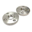 Used Lot of 2 Kerkau USA A182 F304/304L 1 150 85123 B16.5 SS Blind Flanges 1" NPT