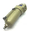 Used Norgren F55-201-MODA Filter & 5796-50 Service Indicator 1/4" NPT 250 PSI 150°F