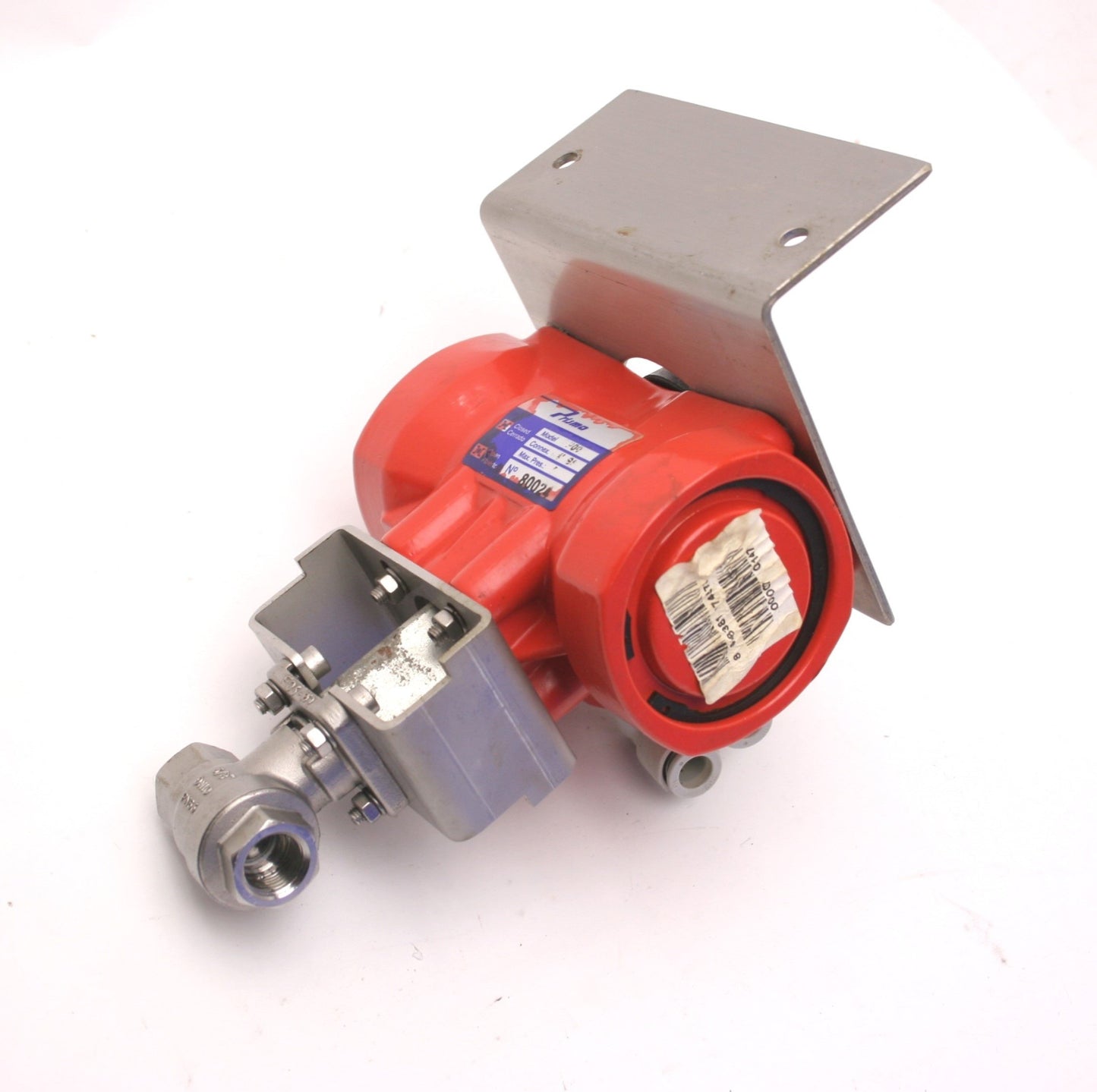 Used Prisma P00 Pneumatic Actuator Valve, Actuator, Valve Size: 3/8", Ports: 1/4" BSP