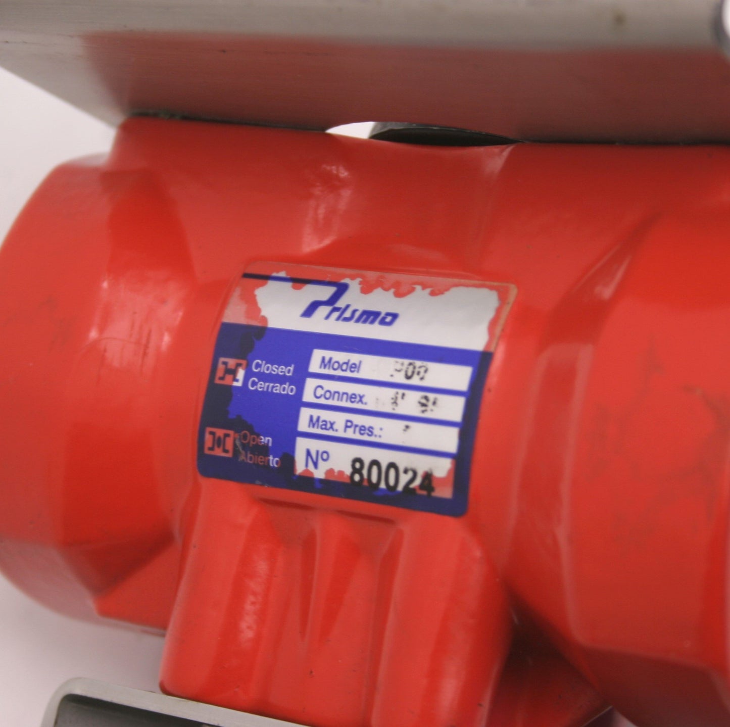 Used Prisma P00 Pneumatic Actuator Valve, Actuator, Valve Size: 3/8", Ports: 1/4" BSP