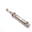 Used SMC CD76E32-80C-B Double Acting Stainless Air Cylinder, 3" Stroke, 1/8" NPT