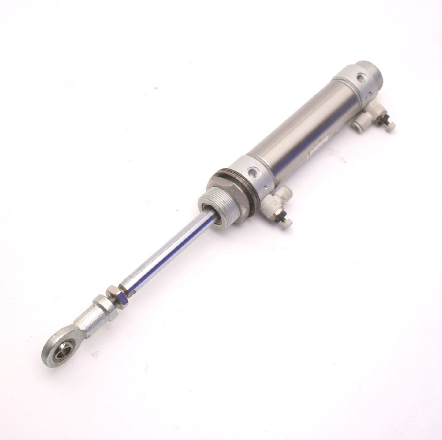 Used SMC CD76E32-80C-B Double Acting Stainless Air Cylinder, 3" Stroke, 1/8" NPT