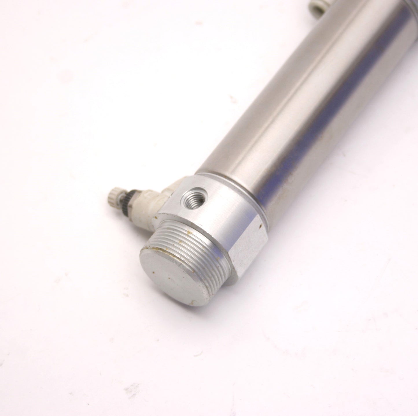 Used SMC CD76E32-80C-B Double Acting Stainless Air Cylinder, 3" Stroke, 1/8" NPT
