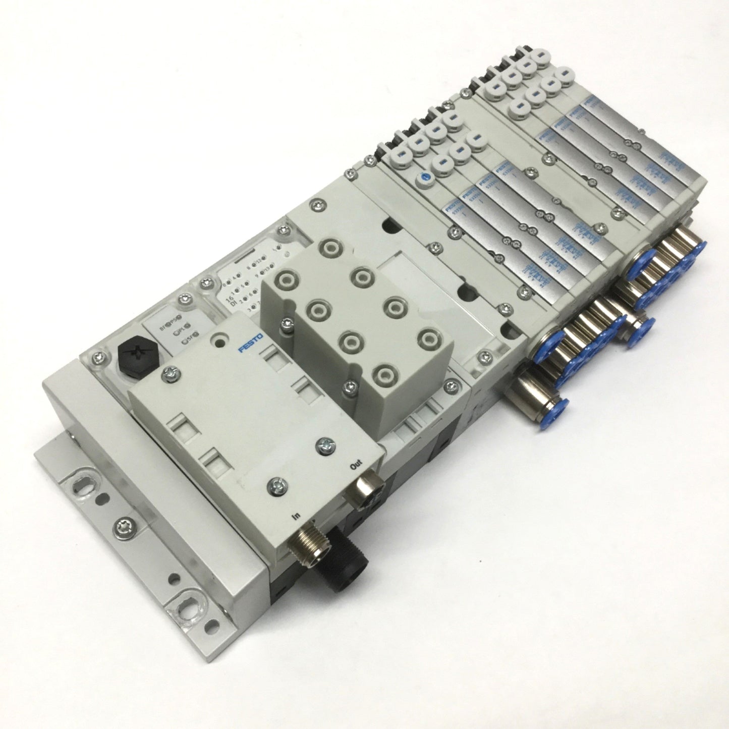 Used Festo CPX-FB13 PROFIBUS DP Field Bus Terminal Controller Valve Manifold 24VDC