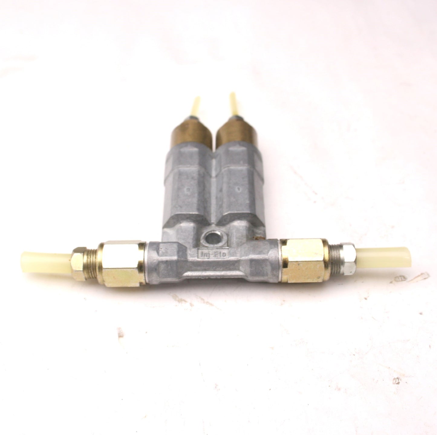 Used Graco Inj-Flo Oil Piston Distributor, Single Line Parallel System, 10-45 Bar