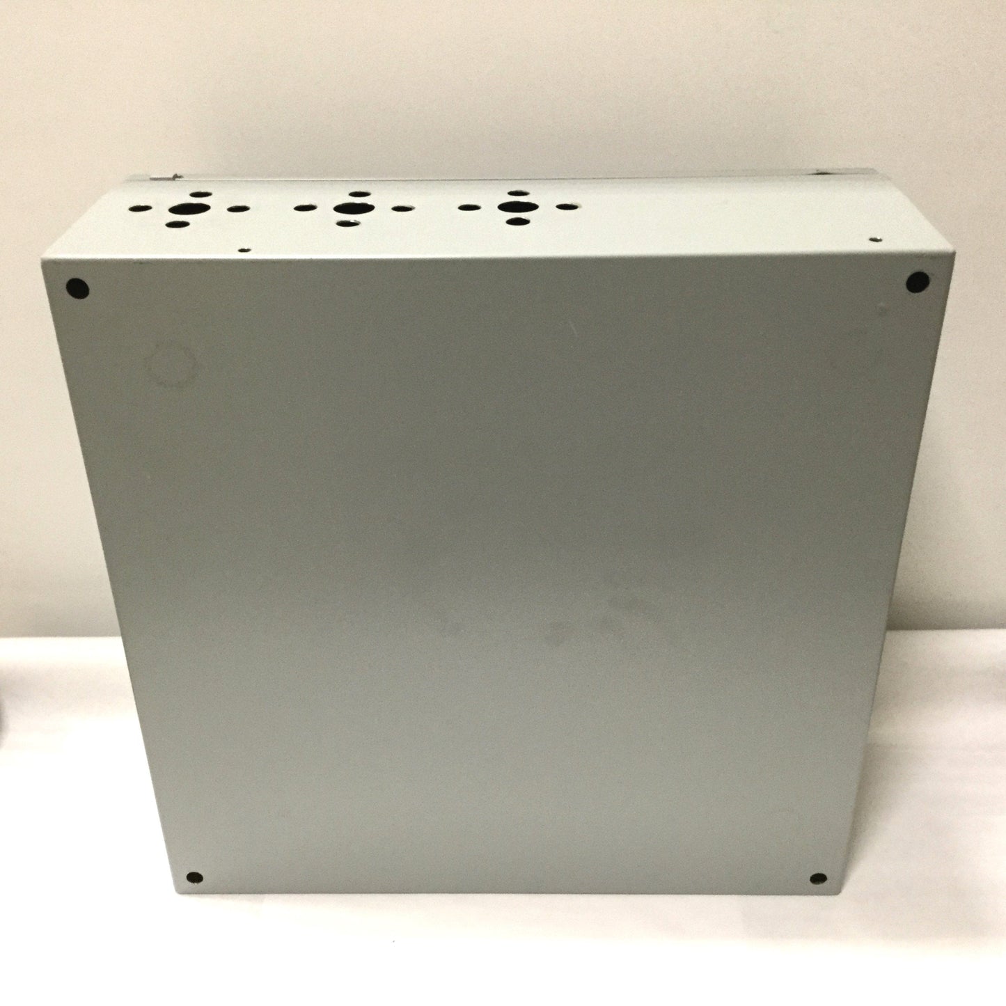Used Hoffman CSD20206 Electrical Enclosure, 20" x 20" x 6", Steel, *Holes/Dents*
