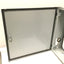 Used Hoffman CSD20206 Electrical Enclosure, 20" x 20" x 6", Steel, *Holes/Dents*