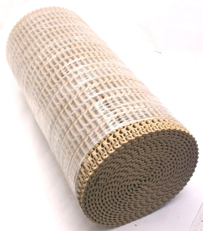 New – Open box Tan Conveyor Belt Width: 22", Length: About 25', Thickness: 1/4"