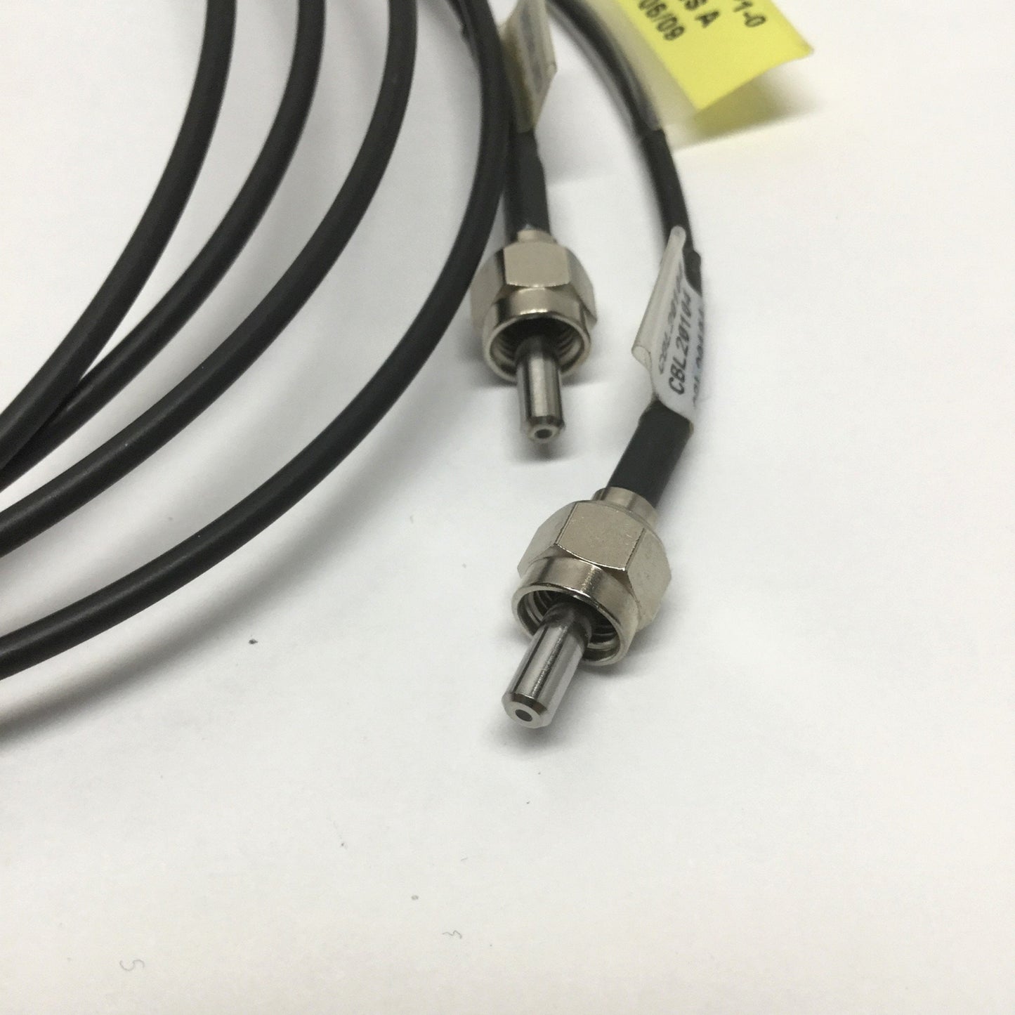 Used Lot of 2 Allen Bradley 2090-SCEP1-0 Ser A Sercos Kinetix Fiber Optic Cables, 1m