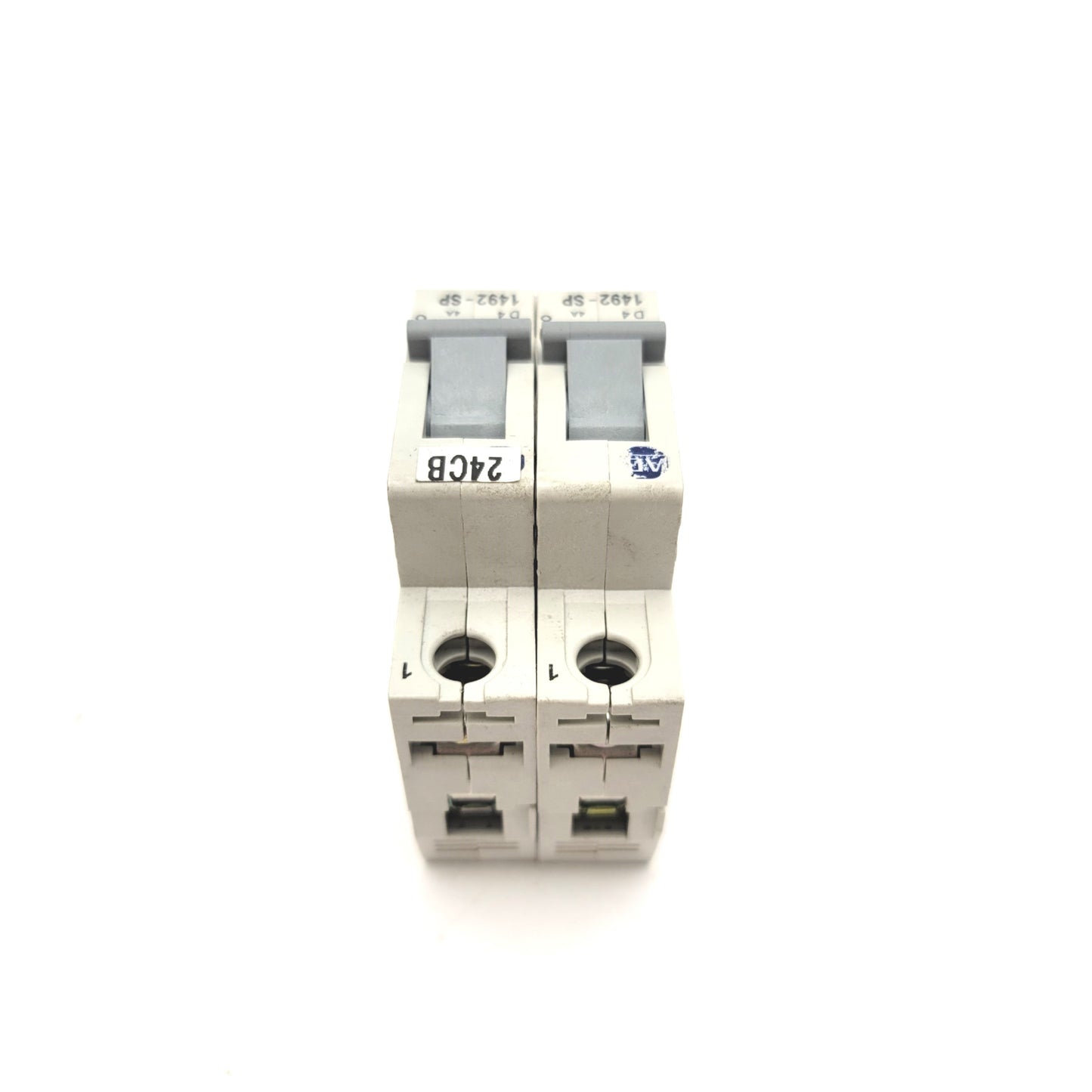 Used Lot Of 2 Allen Bradley 1492-SP1D040 Miniature Circuit Breaker 240/415VAC, 4A
