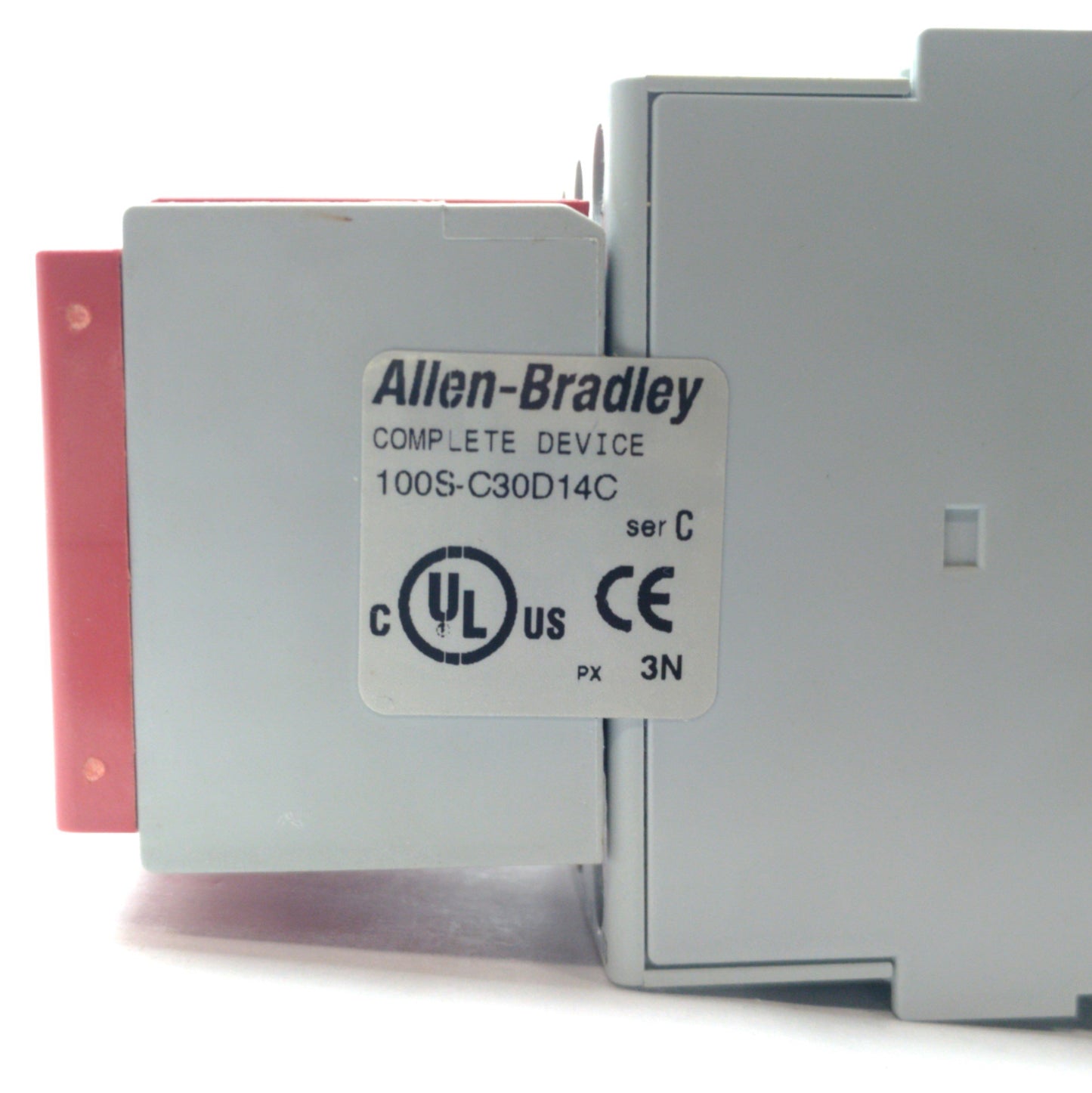 Used Allen Bradley 100S-C30D14C Contactor 3 Pole Guard Master 600VAC 55A/10A 120VAC