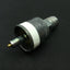 Used Swagelok B-QC4-B-4PMK6 Brass Insturment Quick Connect Body Valve 1/4" White Key