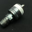 Used Swagelok B-QC4-B-4PMK6 Brass Insturment Quick Connect Body Valve 1/4" White Key