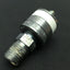 Used Swagelok B-QC4-B-4PMK6 Brass Insturment Quick Connect Body Valve 1/4" White Key