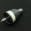 Used Swagelok B-QC4-B-4PMK6 Brass Insturment Quick Connect Body Valve 1/4" White Key