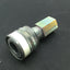 Used Swagelok B-QC4-B-4PFK6 Brass Insturment Quick Connect Body Valve 1/4" White Key