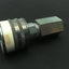 Used Swagelok B-QC4-B-4PFK6 Brass Insturment Quick Connect Body Valve 1/4" White Key