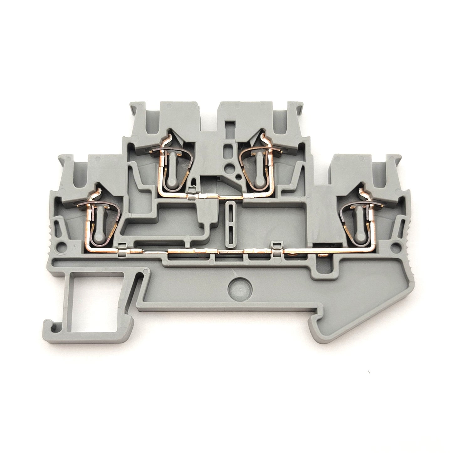 Used Lot Of 10 Phoenix Contact Typ STTB 2,5 Double Level Spring Cage Terminal Block