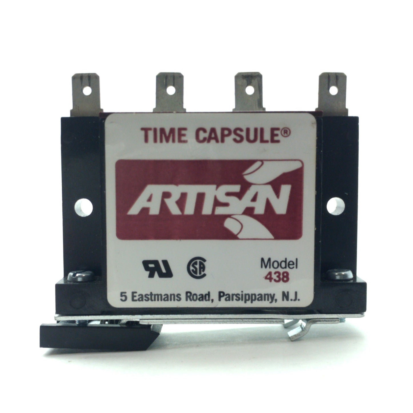 Used Lot of 2 Artisan Controls 438A-24-1 Time Delay Relay 0.1-30 Seconds 24VAC/DC 1A