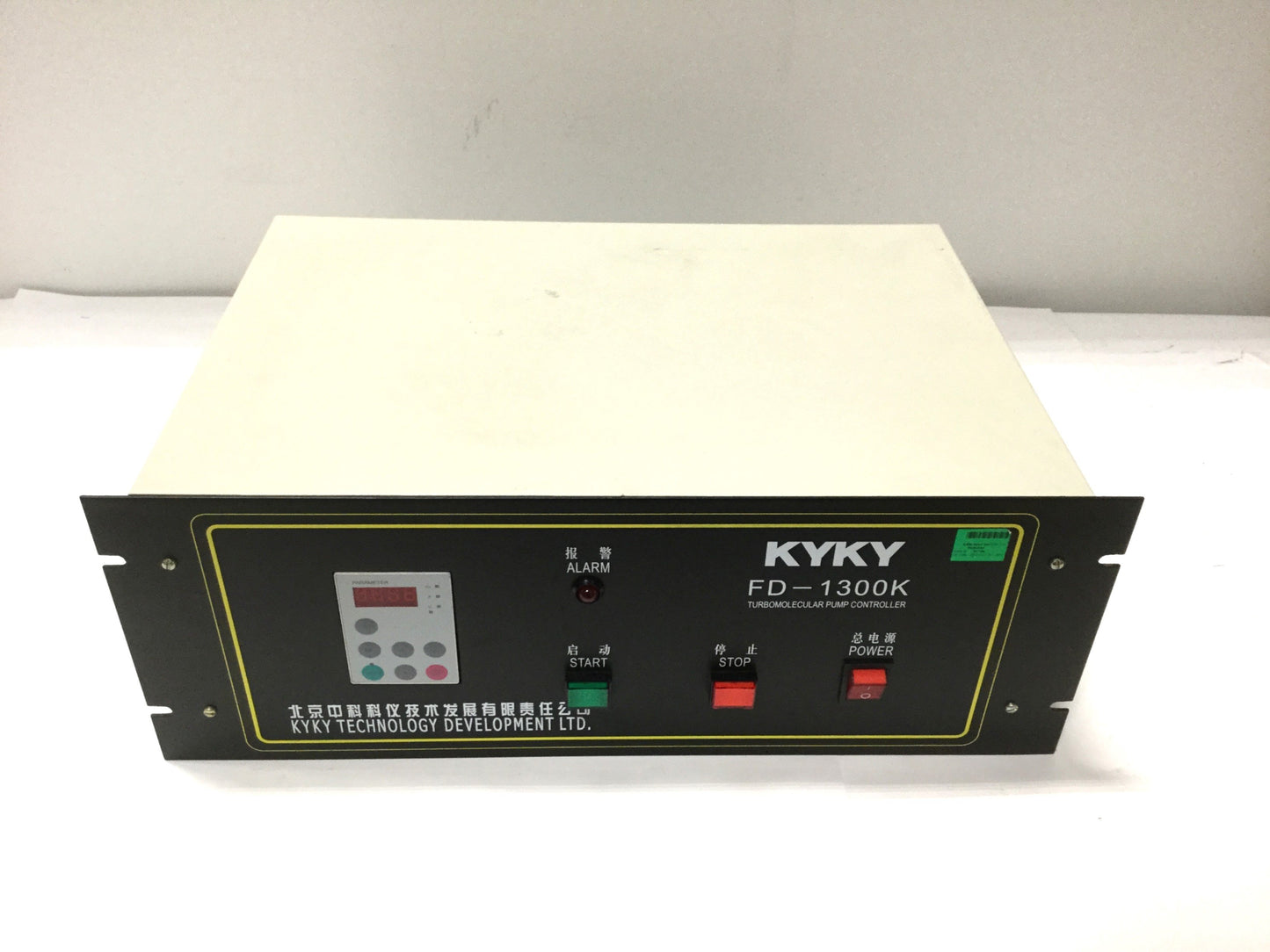 Used KYKY FD-1300K Turbomolecular Pump Controller FD-K 220VAC, Out: 400 Hz 800W