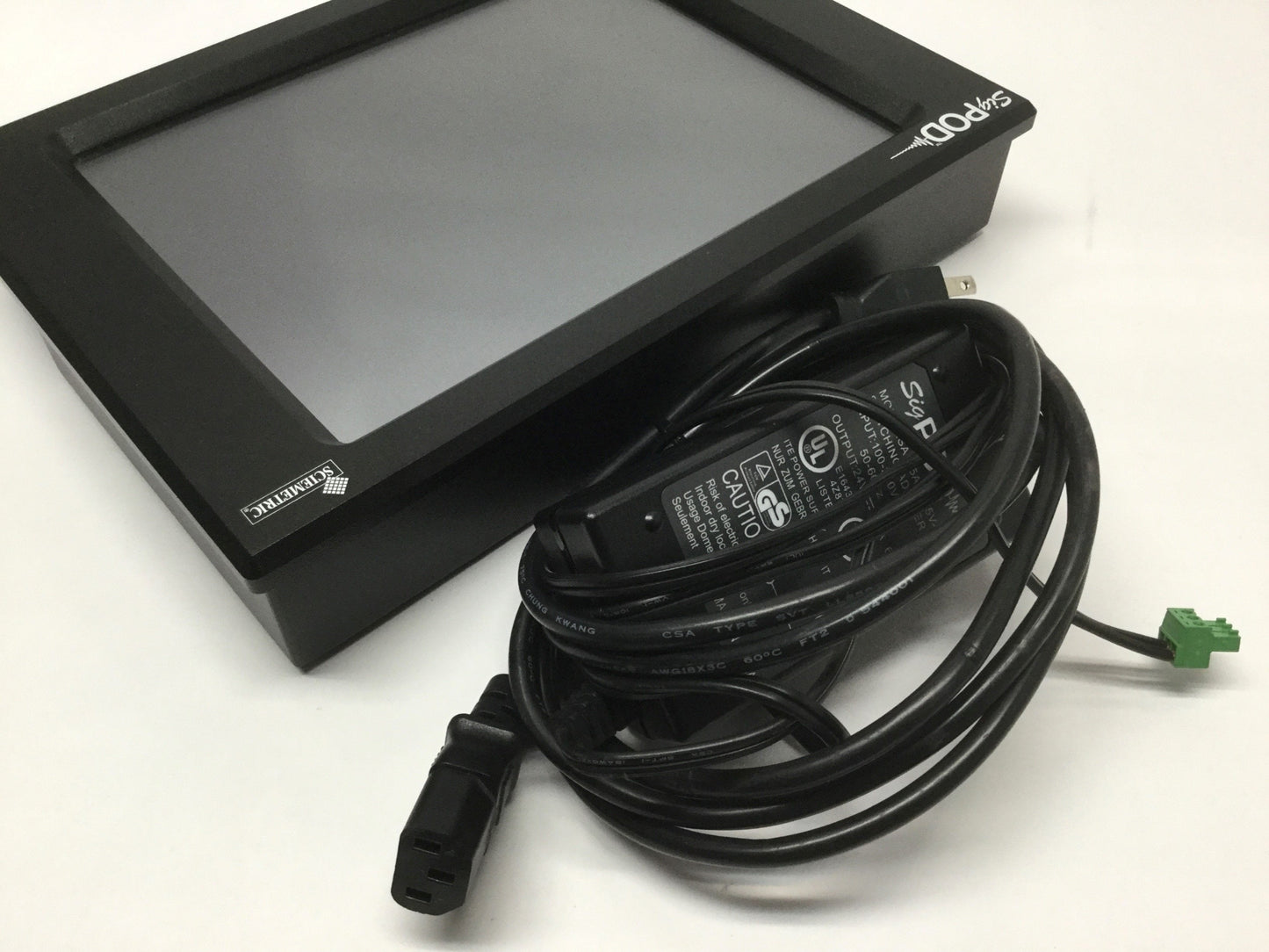 Used SCIEMETRIC 1490 sigPOD Process Monitor 10" Touch Panel Display Interface, 24VDC