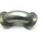 Used Vacuum Flanged Fitting 90 Deg Elbow ID 2.375", Flange OD: 3.73", Stainless Steel