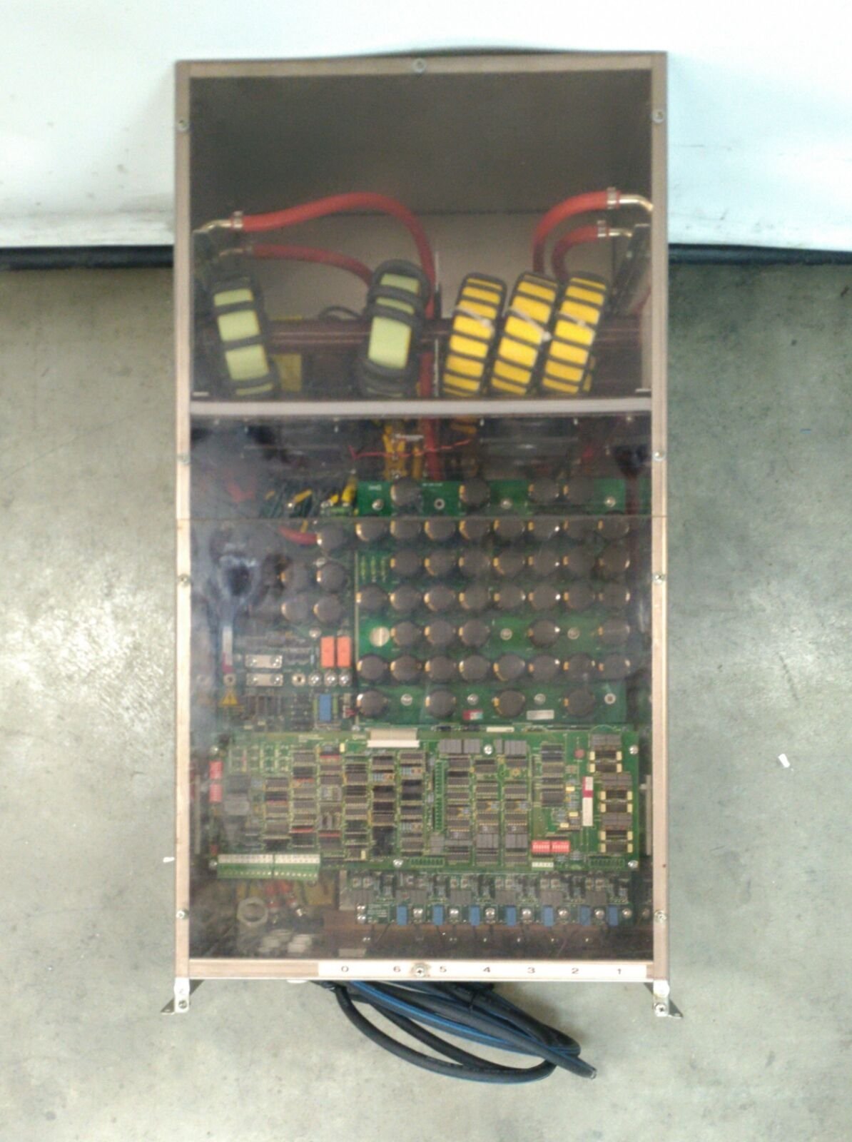 Used KIMO US6/KT2 PLC Controlled Power Converter, 6x 4Q 0-20VDC 10A, Ø3 220-480VAC