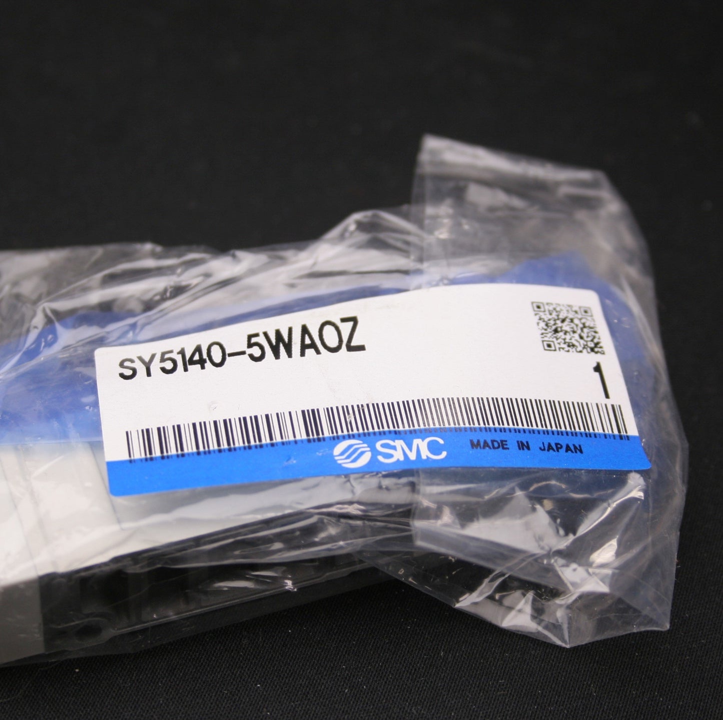 New SMC SY5140-5WAOZ Solenoid Valve, 0.15-0.7MPa, 2 Position Single, 24VDC