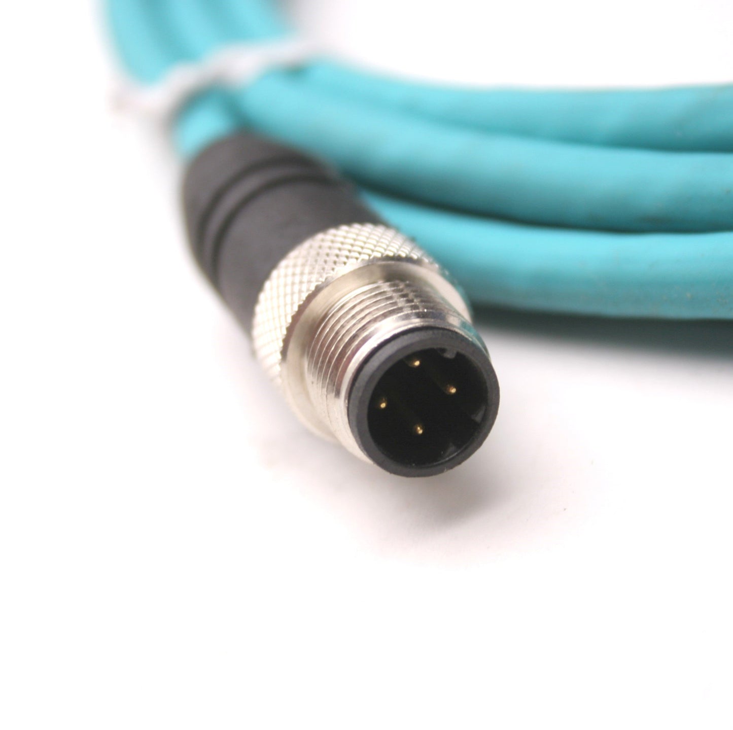 New – Open box LumbergAutomation 0985 706 103/3.5M EtherMate Cable 900001483 RJ45 to M12 4 Pin