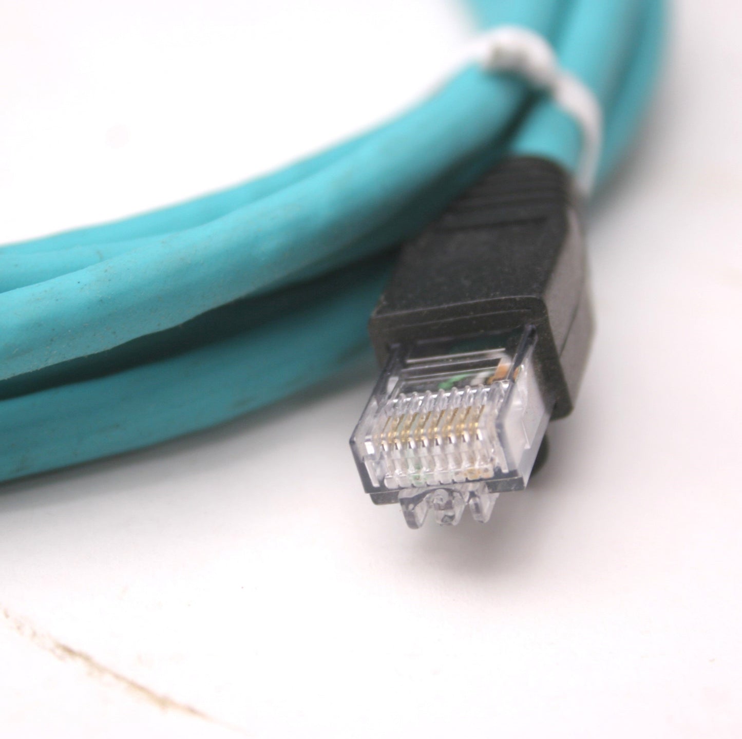 New – Open box LumbergAutomation 0985 706 103/3.5M EtherMate Cable 900001483 RJ45 to M12 4 Pin