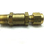 Used Swagelok B-4C1-10 Brass Poppet Check Valve 1/4" Tube Fitting 1/4" NPT, 10 PSIG