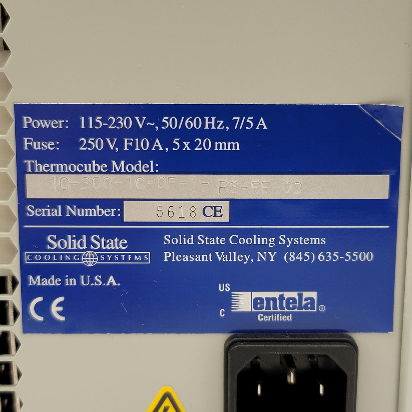 New – Open box Solid State Cooling 300 ThermoCube Cooling System 5-50°C 2 liter/min, 115-230VAC