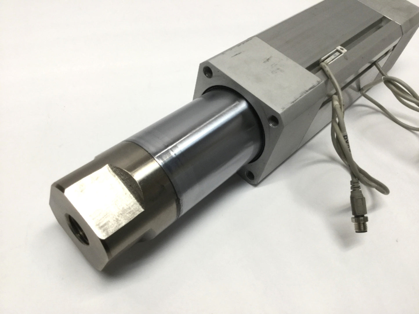Used SMC MGZR50-75 Double-Power Air Cylinder 50mm Bore, 75mm Stroke, w/Switches