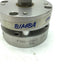 Used Bimba FOS-090.375 Flat-1 Air Cylinder Single Acting 3/8" Stroke, 1-1/16" Bore