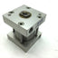 Used Bimba FSS-171-CFTG Flat-1 Square Cylinder Single Acting 1" Stroke 1-1/2" Bore