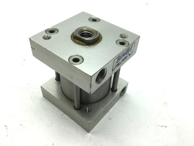 Used Bimba FSS-171-CFTG Flat-1 Square Cylinder Single Acting 1" Stroke 1-1/2" Bore