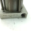 Used Bimba FSS-171-CFTG Flat-1 Square Cylinder Single Acting 1" Stroke 1-1/2" Bore