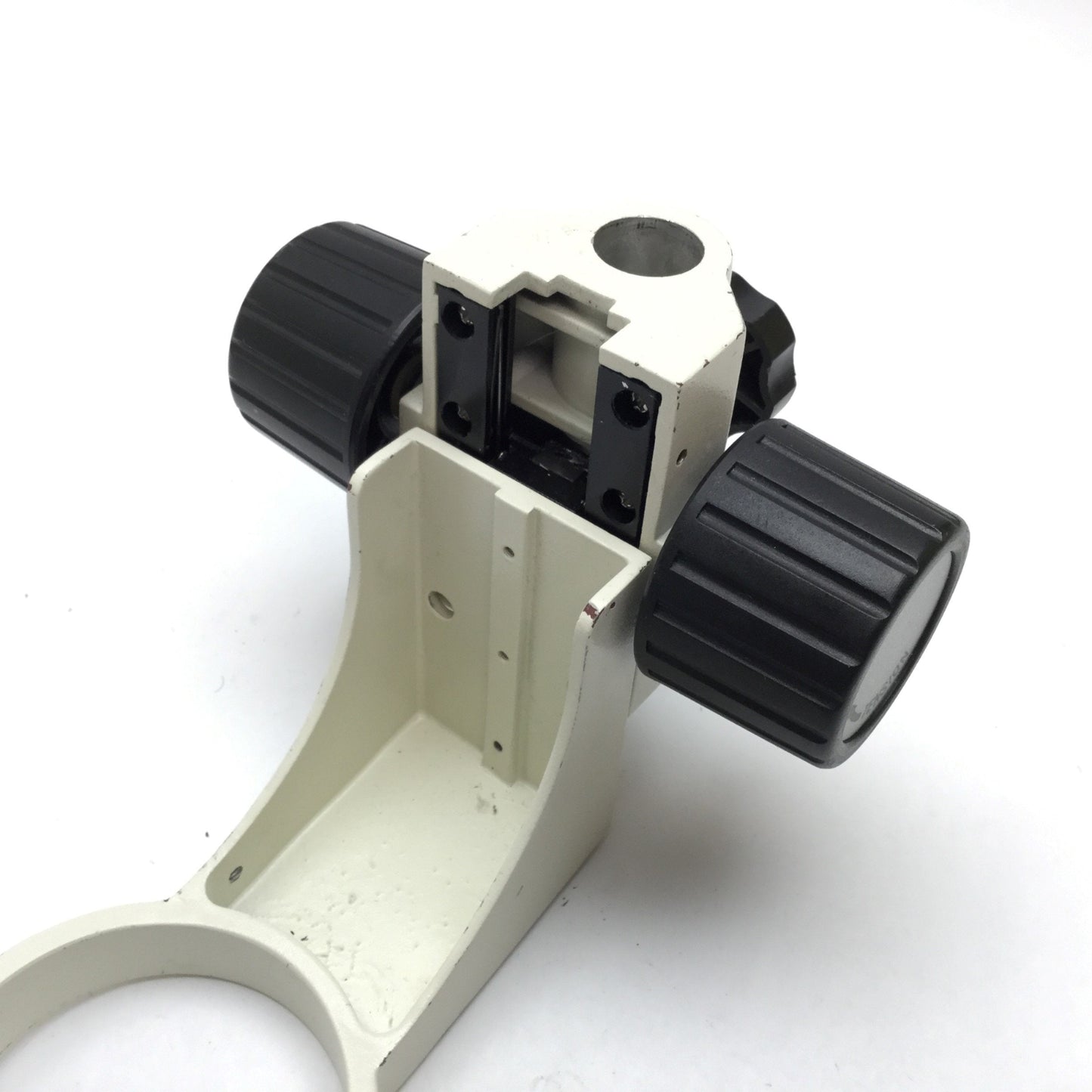 Used OC White PZ-FA20 Microscope Head Focus Assembly, Travel: 3", Holder ID: 3"