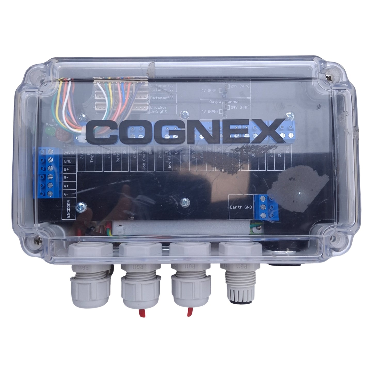 Used Cognex DMA-CCM-1 I/O Module, In 0 - 264VAC, Out 24VDC 1.72A DataMan 300, 503