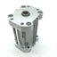 Used SMC NCQ7B150-250D Compact Cylinder, Bore: 1.5", Stroke: 2.5" Ports: 1/8" NPT